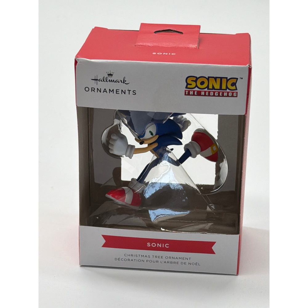 Hallmark Sonic the Hedgehog Christmas Tree Ornament Sega Video Game 3HCM4289 NEW